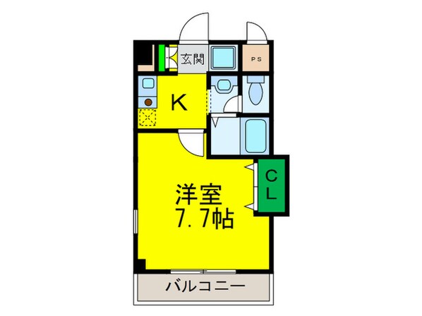 Ｍ　ＰＬＡＺＡ住吉公園壱番館の物件間取画像